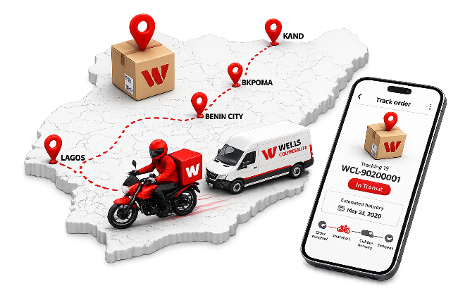 Wells Courier — Track Your Parcel